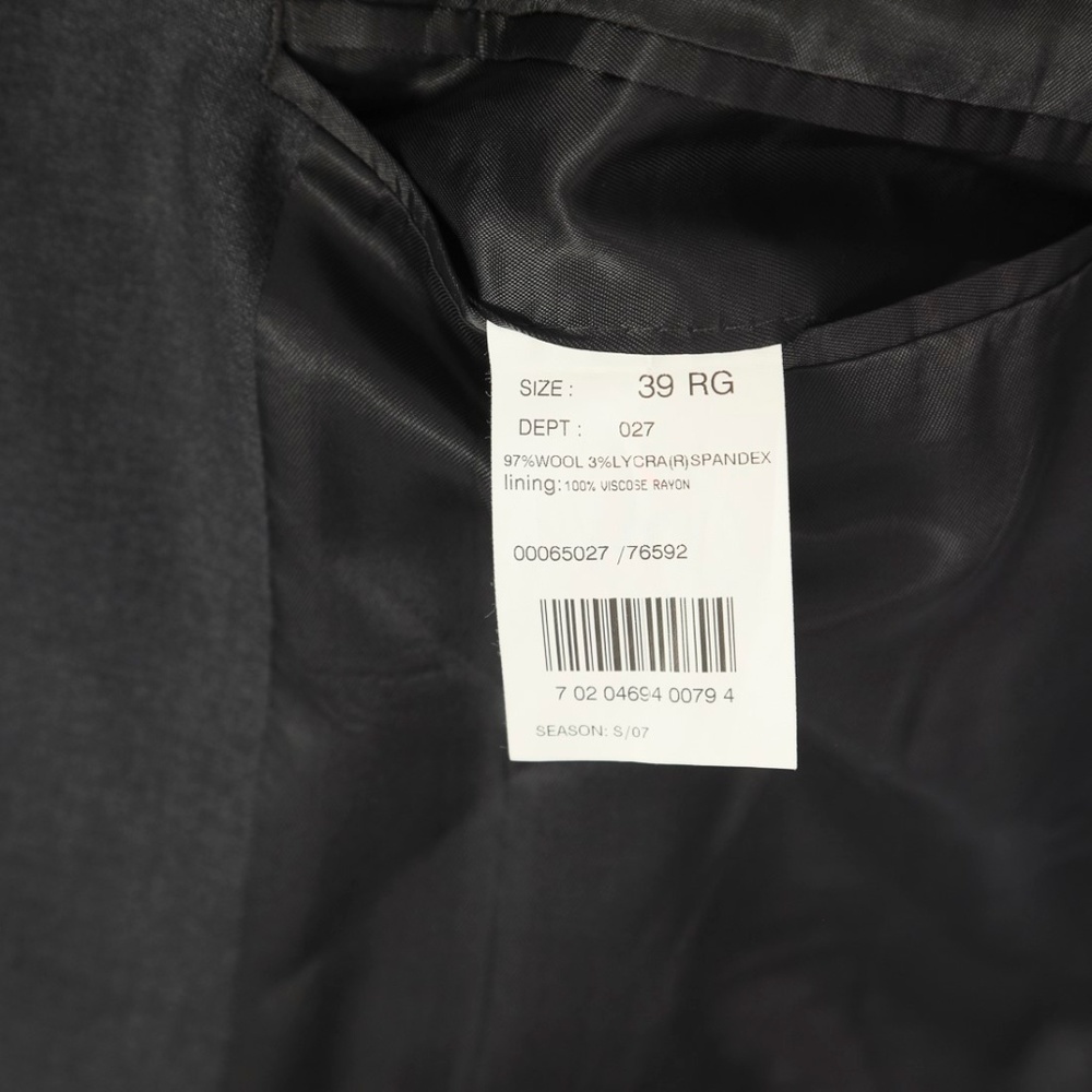 Brooks Brothers Solid Gray Stretch Wool Sport Coat - image 8